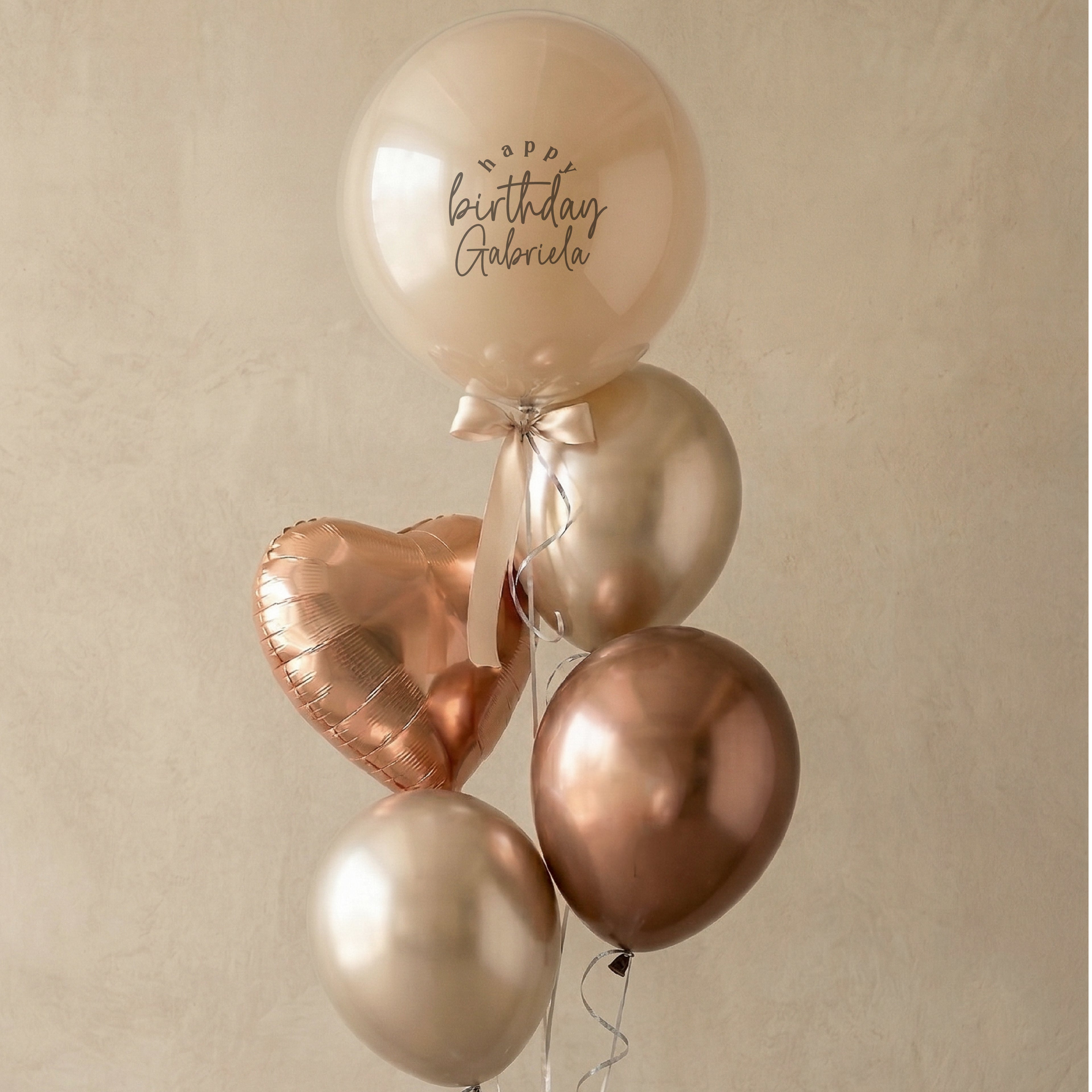 Bouquet de Globos con Helio L