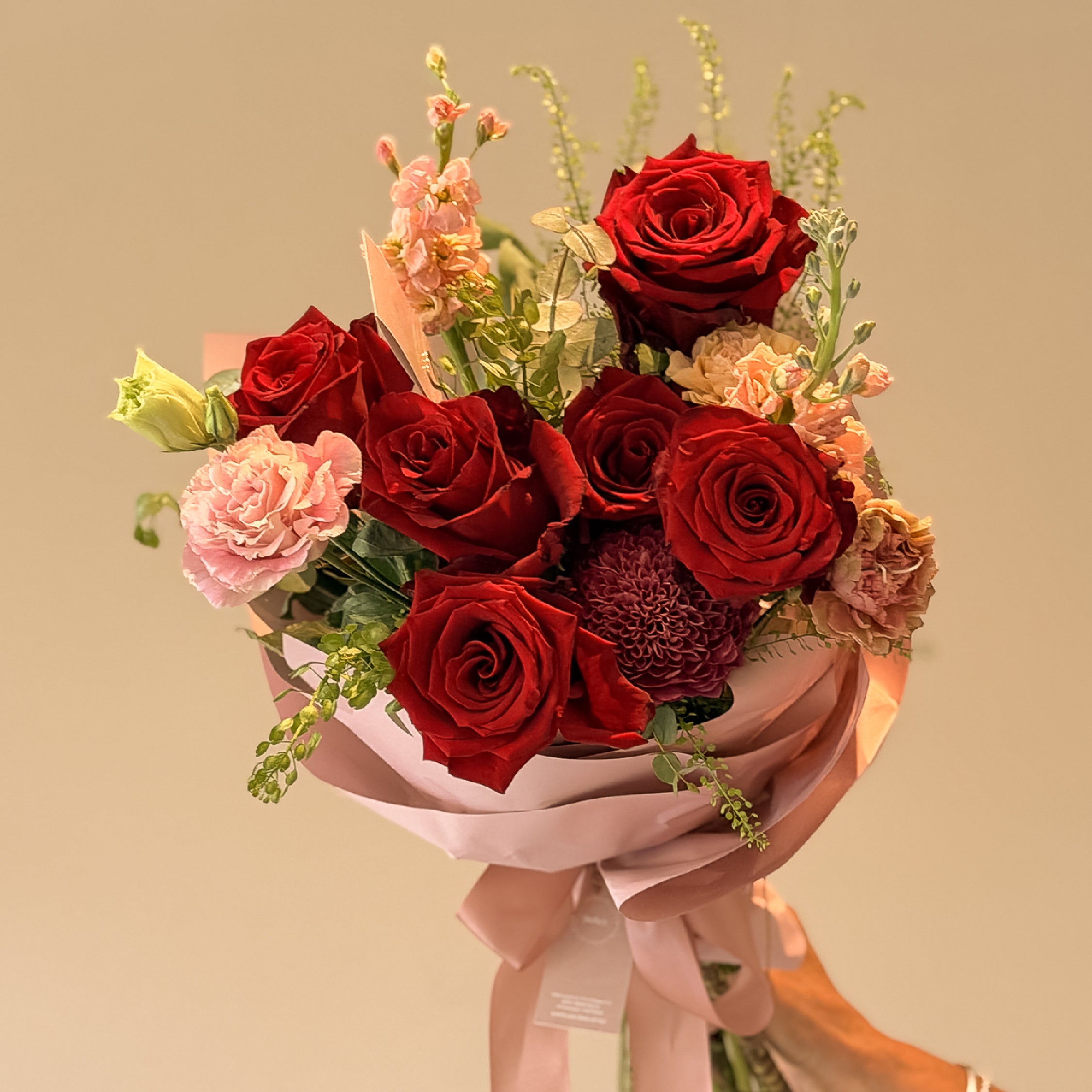 Ramo Premium con 6 rosas Ecuatorianas R