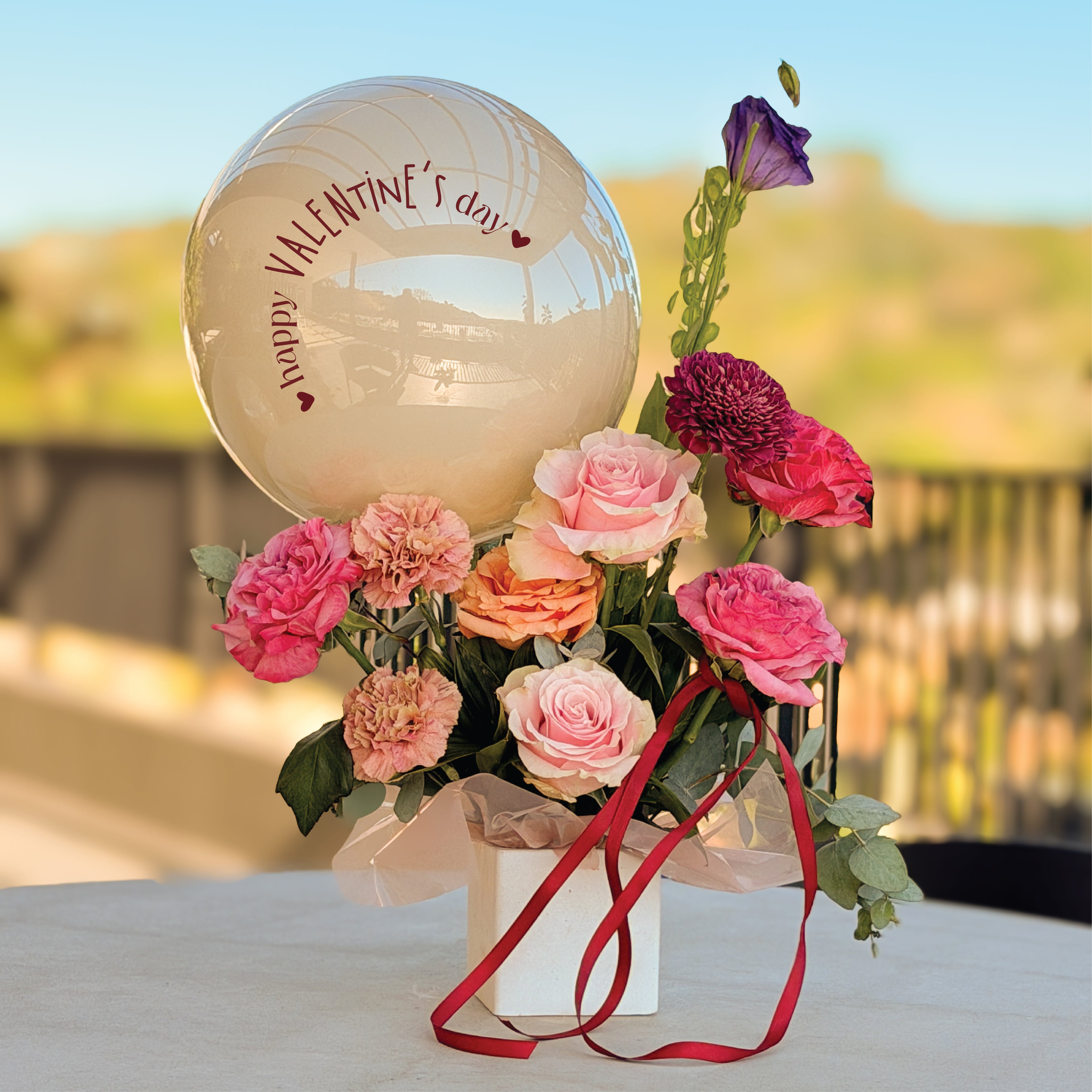 Arreglo de 6 Rosas Ecuatorianas