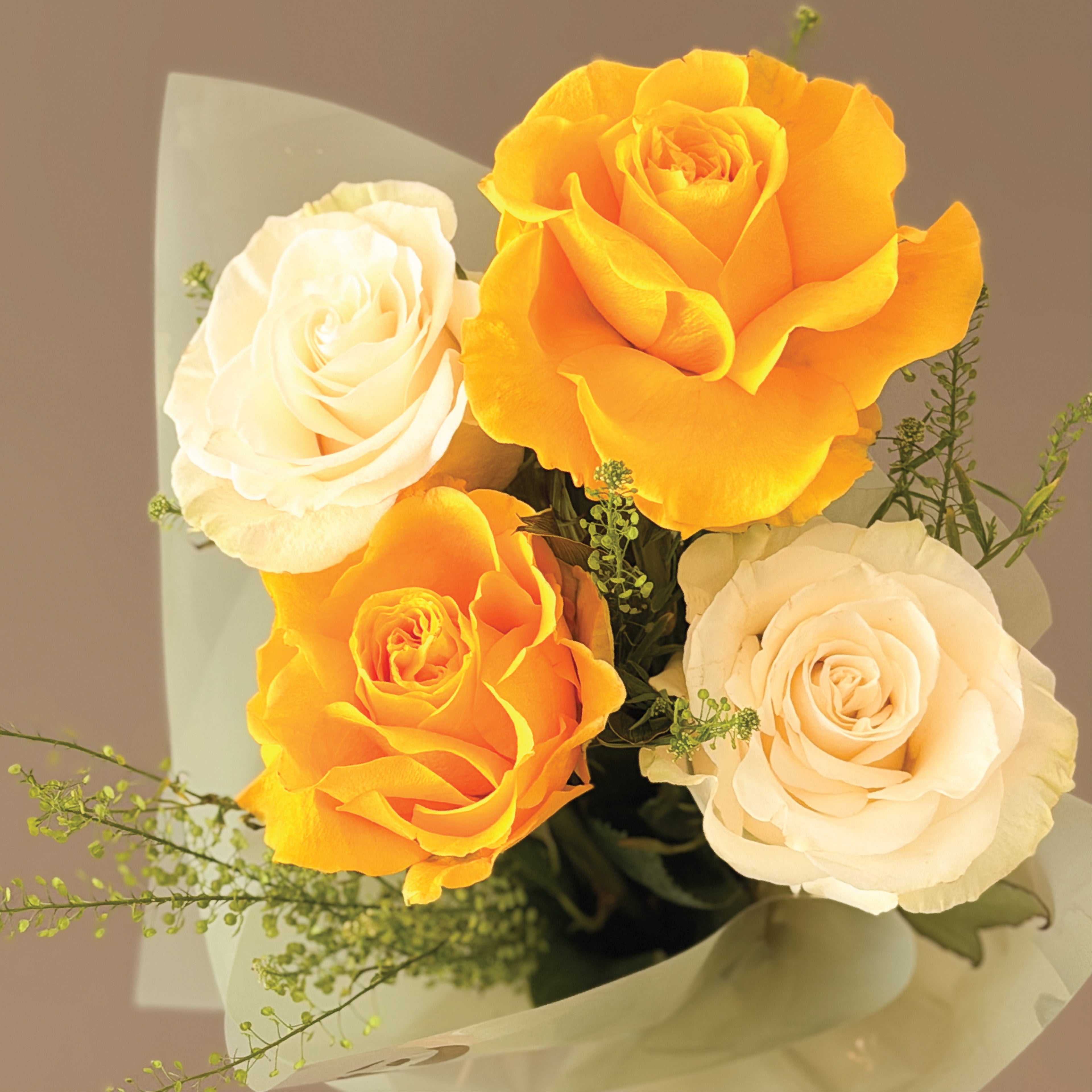 Ramo M de Rosas Amarillas